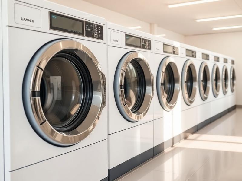 Commercial laundry machines